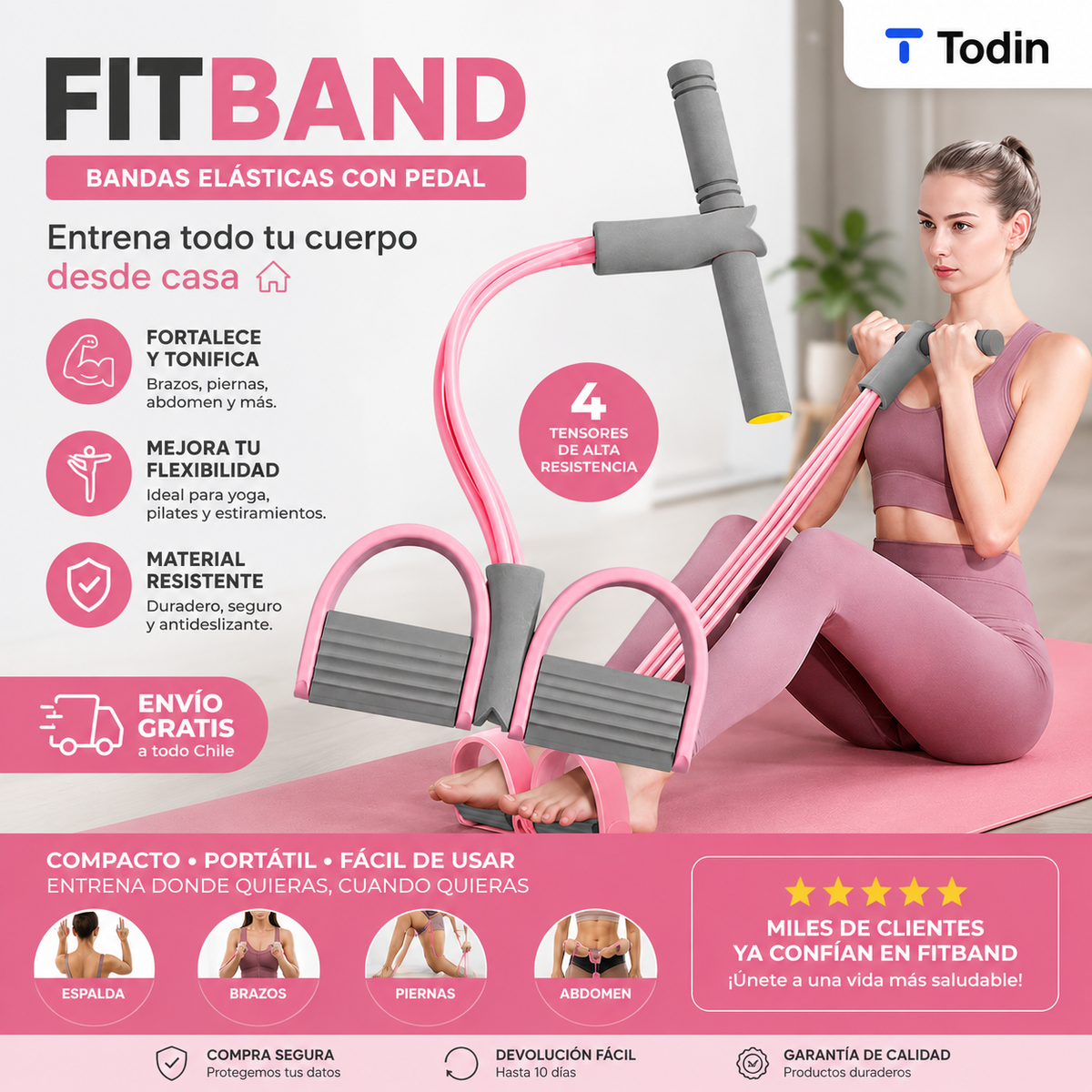 FitBand | Entrena en casa