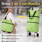 Bolso Plegable 2 en 1 - Con ruedas