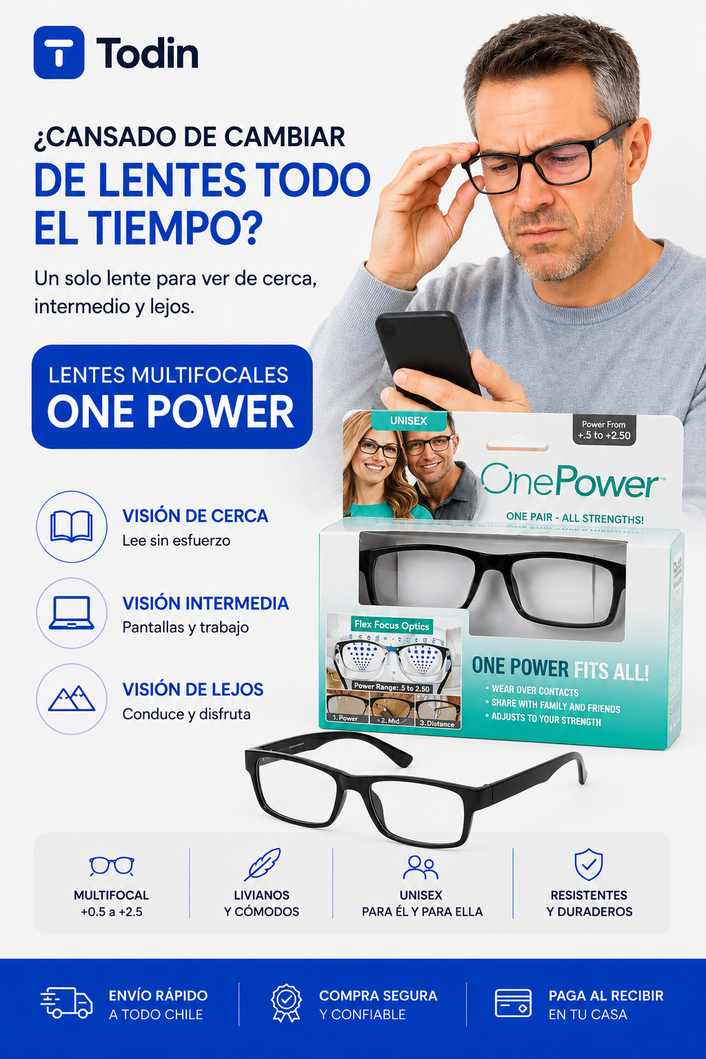 Lentes OnePower Multifocales | VIRALES 🔥